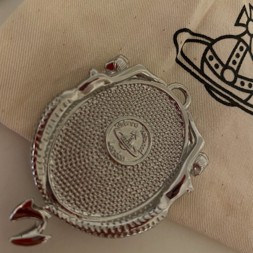 Vivienne Westwood Rare Emerald Green Mermaid Necklace Gem